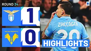 Lazio vs Verona highlights match watch