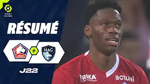Lille vs Havre highlights della partita guardare