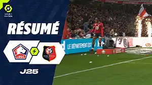 Lille vs Rennes highlights match watch