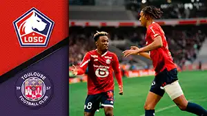 Goal Leny Yoro 30 Minute Score: 1-0 Lille vs Toulouse 1-1