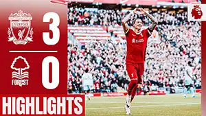 Liverpool vs Nottingham Forest reseña en vídeo del partido ver