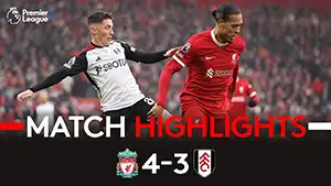 Tor Bobby Reid 80 Minute Stand: 2-3 Liverpool vs Fulham 4-3