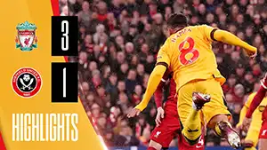 Liverpool vs Sheffield United highlights della match regarder