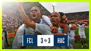 Lorient vs Havre reseña en vídeo del partido ver