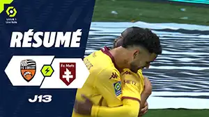 Lorient vs Metz reseña en vídeo del partido ver