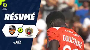 Lorient vs Nice wideorelacja z meczu oglądać