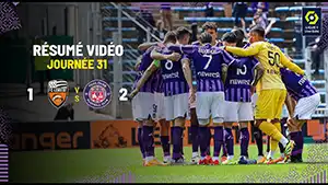 Lorient vs Toulouse highlights della partita guardare