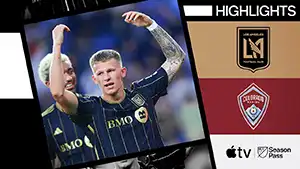 Los Angeles FC vs Rapides du Colorado highlights della match regarder