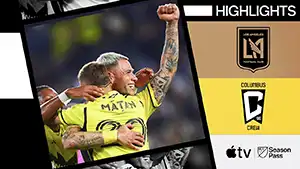 Los Angeles FC vs Columbus Crew highlights match watch