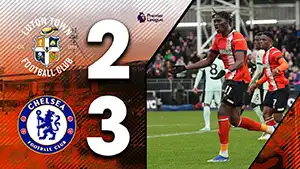 Gol Cole Palmer 12 Minuta Wynik: 0-1 Luton Town vs Chelsea 2-3