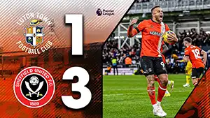 Gol Cameron Archer 30 Minuta Wynik: 0-1 Luton Town vs Sheffield United 1-3