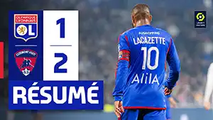 Gol Corentin Tolisso 52 Minuto Puntaje: 1-2 Lyon vs Clermont 1-2