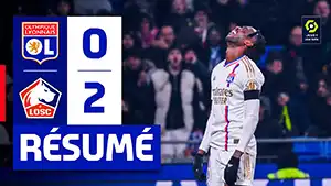 Lyon vs Lille highlights della match regarder