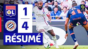 Lyon vs Montpellier reseña en vídeo del partido ver