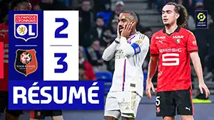 Lyon vs Rennes highlights match watch