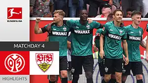 Mainz vs Stuttgart reseña en vídeo del partido ver