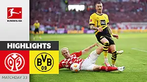 Mainz vs Borussia Dortmund highlights della partita guardare