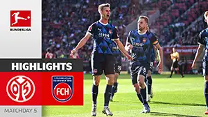 Mainz vs Heidenheim highlights della partita guardare