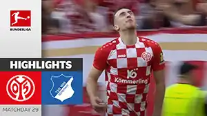 Mainz vs Hoffenheim reseña en vídeo del partido ver