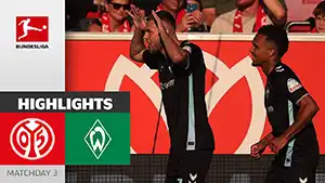 Tor Jae-Seong Lee 27 Minute Stand: 1-1 Mainz vs Werder 1-2