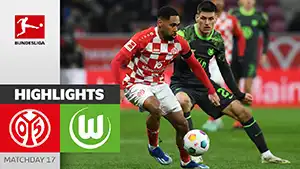 Mainz vs Wolfsburg reseña en vídeo del partido ver