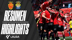 Mallorca vs Las Palmas reseña en vídeo del partido ver