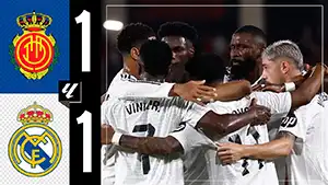 Mallorca vs Real Madrid reseña en vídeo del partido ver