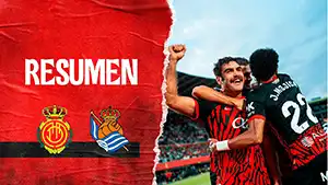 Gol  Abdón 36 Minuto Punto: 1-0 Mallorca vs Real Sociedad 1-0