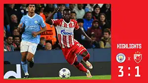 Manchester City vs Crvena Zvezda highlights della match regarder