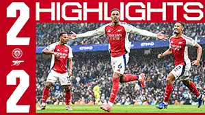 Manchester City vs Arsenal highlights spiel ansehen