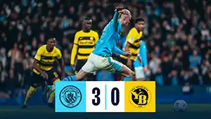Manchester City vs Young Boys highlights della partita guardare