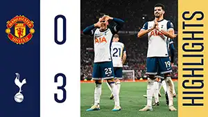 Manchester United vs Tottenham highlights della match regarder