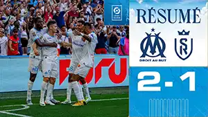 Marseille vs Reims highlights match watch