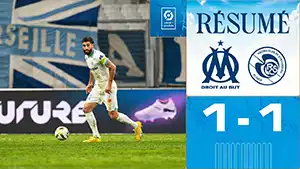 Goal Samuel Gigot 3 Minute Score: 1-0 Marseille vs Strasbourg 1-1