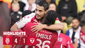 Monaco vs Clermont highlights match watch