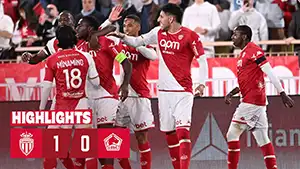 Monaco vs Lille highlights della partita guardare