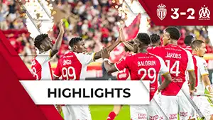 Monaco vs Marseille reseña en vídeo del partido ver