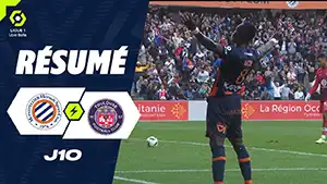 Montpellier vs Toulouse highlights della partita guardare