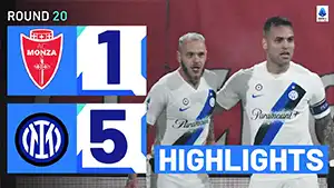 Monza vs Inter highlights match watch