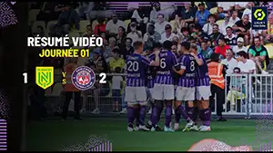 Nantes vs Toulouse highlights match watch