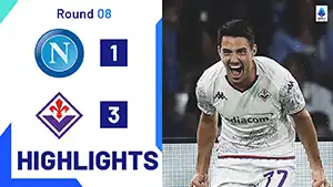 Napoli vs Fiorentina highlights match watch