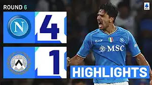 Napoli vs Udinese highlights spiel ansehen