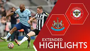 Newcastle Utd vs Brentford highlights spiel ansehen