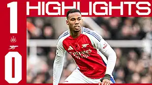 Newcastle Utd vs Arsenal highlights match watch