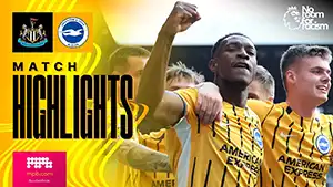 Newcastle Utd vs Brighton highlights match watch