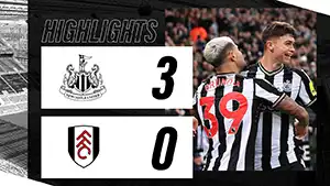 Newcastle Utd vs Fulham highlights spiel ansehen