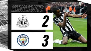 Newcastle Utd vs Manchester City highlights match watch