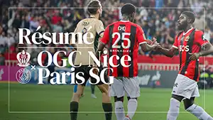 Nice vs Paris SG reseña en vídeo del partido ver