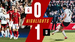 Nottingham Forest vs Fulham highlights della partita guardare