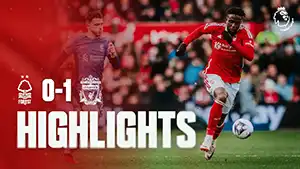 Nottingham Forest vs Liverpool highlights della match regarder
